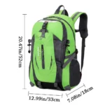 Large Capacity Backpack Durable Waterproof Outdoor Sports Hiking Camping Backpack Travel Bag Travel Rucksack Unisex - Image 5