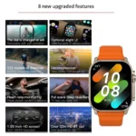 T900 Ultra 2 Men's Smart Watch, AMOLED Display, NFC Compass - Image 3