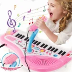 Electronic Piano Keyboard With Microphone For Kids 37/61 Keys - Image 6
