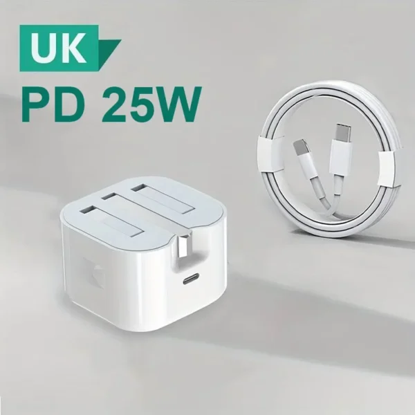 Type C Fast Charger for iPhone and Samsung - 25W