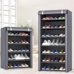 Multilayer Anti-Dust Shoe Storage Cabinet , Multi Color - Shoe Shelf - Image 3