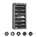 Multilayer Anti-Dust Shoe Storage Cabinet , Multi Color - Shoe Shelf - Image 4