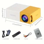 LED Home Theater Projector Small portable outdoor projector 300 lumens - Image 6