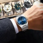 POEDAGAR Luxury Watch For Man Waterproof Luminous Date Week Stainless - Image 6