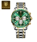 POEDAGAR Luxury Sports Watch Men Quartz Waterproof Luminous Date Stainless Steel - Image 13