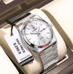 POEDAGAR Luxury Watch For Man Waterproof Luminous Date Week Stainless - Image 14